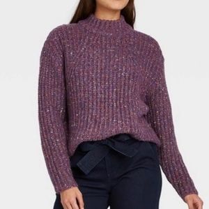 Women's Mock Turtleneck Pullover Sweater - A New Day